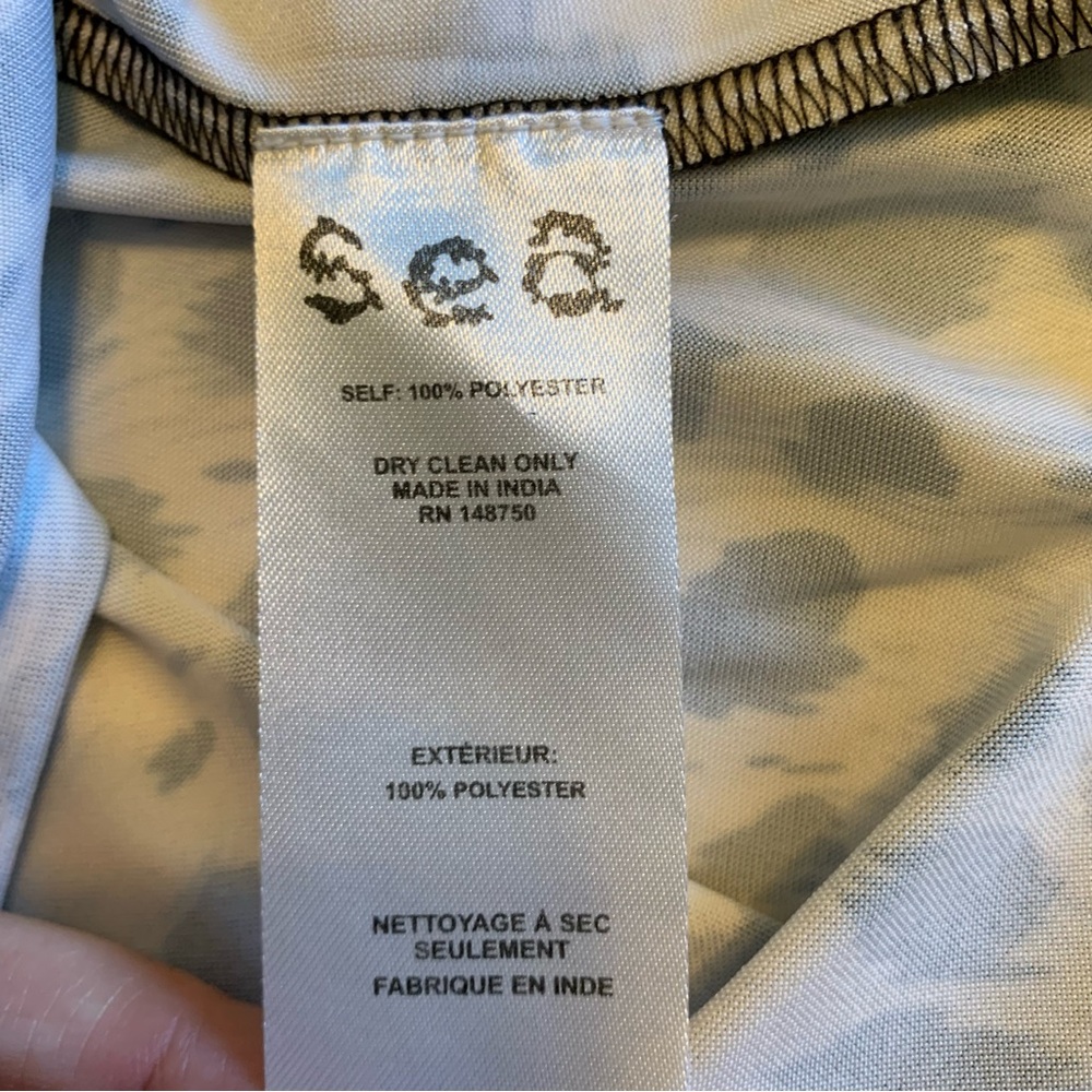 Sea New York black and cream front Gathered, back zip top size S - Picture 6 of 7